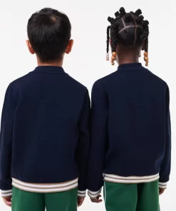 Sweatshirt Boutonne Enfant En Molleton | Lacoste Shop