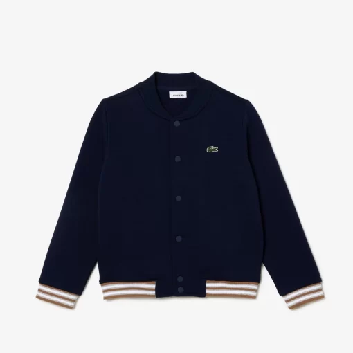 Sweatshirt Boutonne Enfant En Molleton | Lacoste Shop