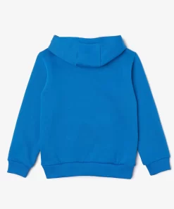 Sweatshirt Boutonne Enfant En Molleton | Lacoste Flash Sale