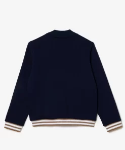 Sweatshirt Boutonne Enfant En Molleton | Lacoste Shop