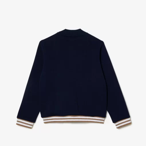 Sweatshirt Boutonne Enfant En Molleton | Lacoste Shop