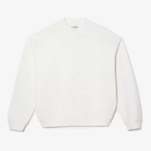 Sweatshirt Brode Oversize En Coton | Lacoste Flash Sale