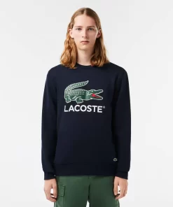 Sweatshirt Classic Fit En Molleton De Coton | Lacoste Cheap