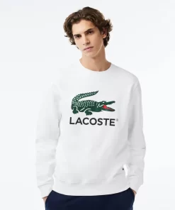 Sweatshirt Classic Fit En Molleton De Coton | Lacoste Sale