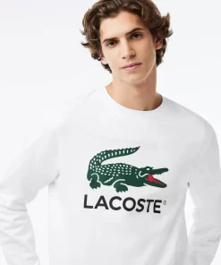 Sweatshirt Classic Fit En Molleton De Coton | Lacoste Sale