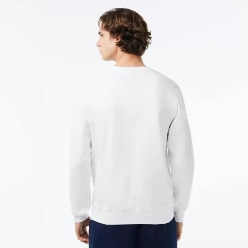 Sweatshirt Classic Fit En Molleton De Coton | Lacoste Sale