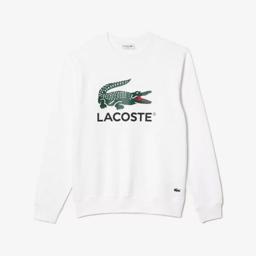 Sweatshirt Classic Fit En Molleton De Coton | Lacoste Sale