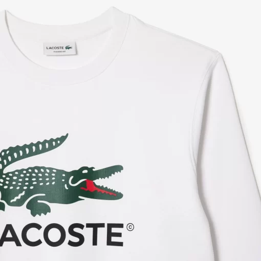 Sweatshirt Classic Fit En Molleton De Coton | Lacoste Sale