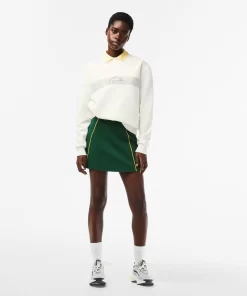 Sweatshirt Col Rond Femme Imprime Filet De Tennis | Lacoste New