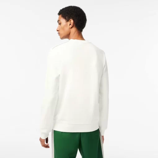 Sweatshirt Col Rond Homme En Molleton | Lacoste Clearance