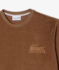 Sweatshirt D'intérieurEn Velours De Coton | Lacoste Cheap