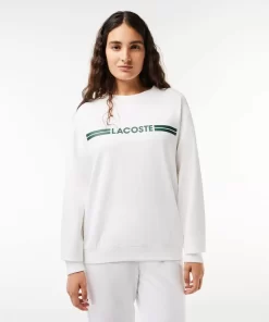 Sweatshirt D'intérieurSigle En Coton | Lacoste Fashion