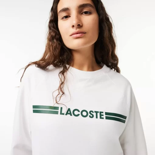 Sweatshirt D'intérieurSigle En Coton | Lacoste Fashion