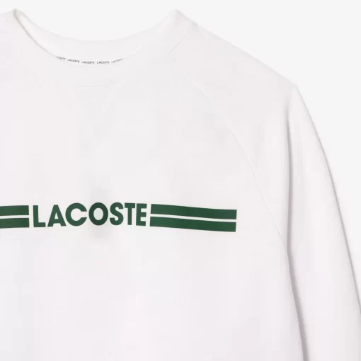 Sweatshirt D'intérieurSigle En Coton | Lacoste Fashion