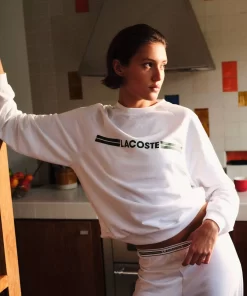 Sweatshirt D'intérieurSigle En Coton | Lacoste Fashion