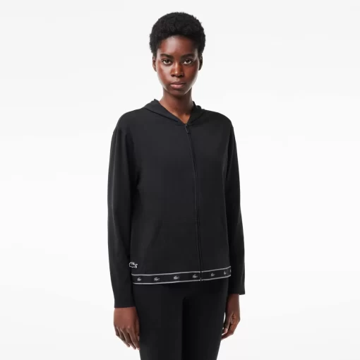 Sweatshirt D'intérieurZippe En Coton Stretch | Lacoste Flash Sale