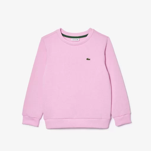 Sweatshirt Enfant En Molleton De Coton Biologique | Lacoste Hot