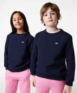 Sweatshirt Enfant En Molleton De Coton Biologique | Lacoste Best Sale