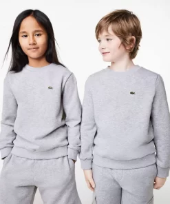 Sweatshirt Enfant En Molleton De Coton Biologique | Lacoste Shop