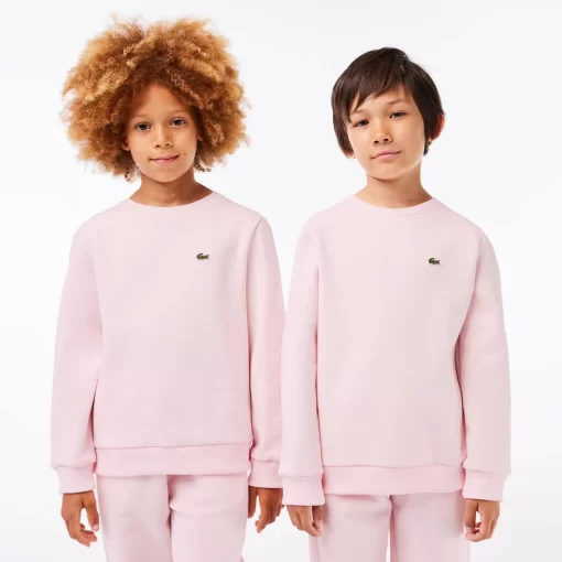 Sweatshirt Enfant En Molleton De Coton Biologique | Lacoste Clearance