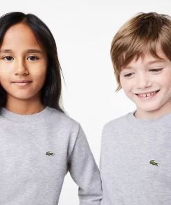 Sweatshirt Enfant En Molleton De Coton Biologique | Lacoste Shop