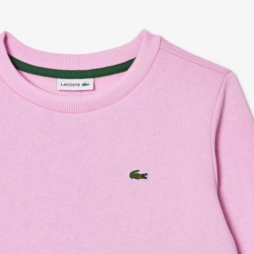 Sweatshirt Enfant En Molleton De Coton Biologique | Lacoste Hot