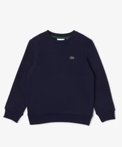 Sweatshirt Enfant En Molleton De Coton Biologique | Lacoste Best Sale