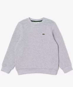 Sweatshirt Enfant En Molleton De Coton Biologique | Lacoste Shop