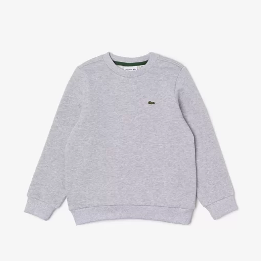 Sweatshirt Enfant En Molleton De Coton Biologique | Lacoste Shop