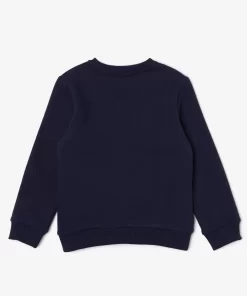 Sweatshirt Enfant En Molleton De Coton Biologique | Lacoste Best Sale