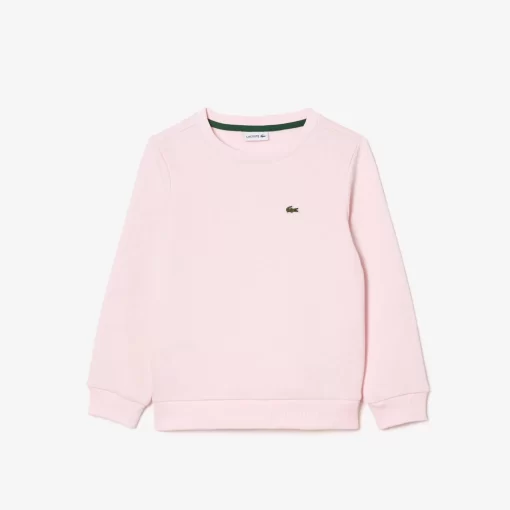 Sweatshirt Enfant En Molleton De Coton Biologique | Lacoste Clearance