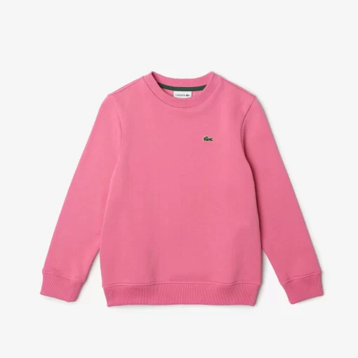 Sweatshirt Enfant En Molleton De Coton Biologique | Lacoste Store