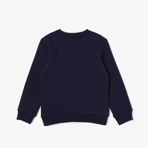 Sweatshirt Enfant En Molleton De Coton Biologique | Lacoste Best Sale