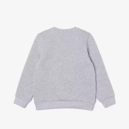 Sweatshirt Enfant En Molleton De Coton Biologique | Lacoste Shop