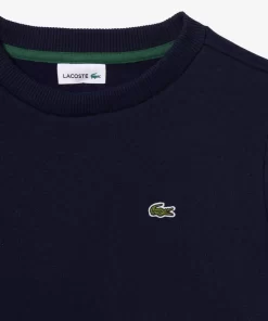 Sweatshirt Enfant En Molleton De Coton Biologique | Lacoste Best Sale