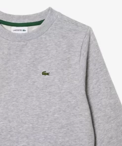 Sweatshirt Enfant En Molleton De Coton Biologique | Lacoste Shop