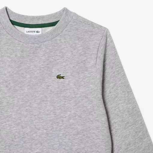 Sweatshirt Enfant En Molleton De Coton Biologique | Lacoste Shop