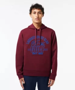 Sweatshirt Golf Relaxed Fit En Tissu Recycle | Lacoste Flash Sale