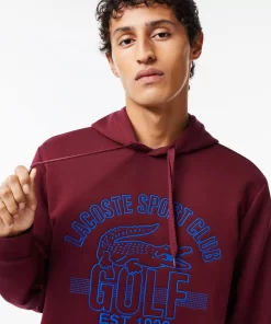 Sweatshirt Golf Relaxed Fit En Tissu Recycle | Lacoste Flash Sale