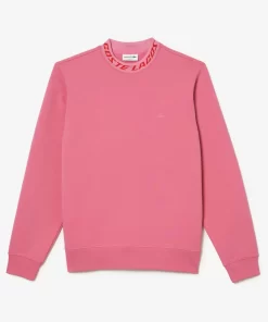 Sweatshirt Homme Avec Col Sigle En Double-Face | Lacoste Discount