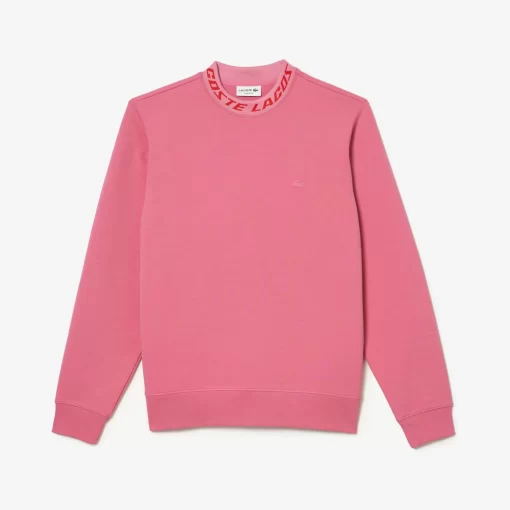 Sweatshirt Homme Avec Col Sigle En Double-Face | Lacoste Discount