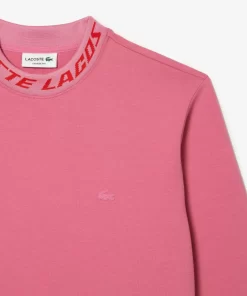 Sweatshirt Homme Avec Col Sigle En Double-Face | Lacoste Discount