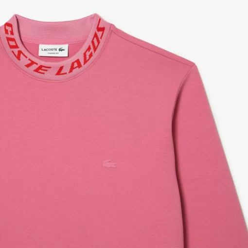 Sweatshirt Homme Avec Col Sigle En Double-Face | Lacoste Discount