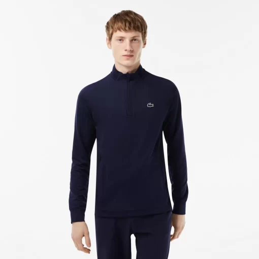 Sweatshirt Homme Golf Avec Col Banane | Lacoste Store