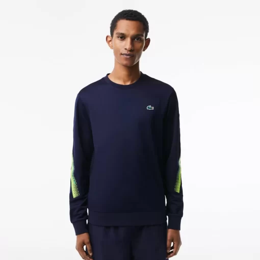 Sweatshirt Homme Tennis Classic Fit Bandes Siglees | Lacoste Flash Sale