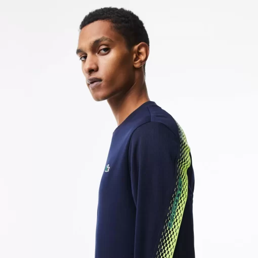 Sweatshirt Homme Tennis Classic Fit Bandes Siglees | Lacoste Flash Sale