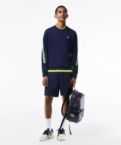 Sweatshirt Homme Tennis Classic Fit Bandes Siglees | Lacoste Flash Sale