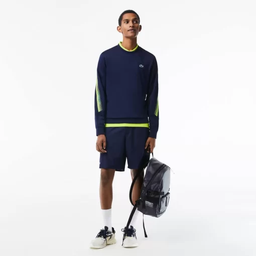 Sweatshirt Homme Tennis Classic Fit Bandes Siglees | Lacoste Flash Sale