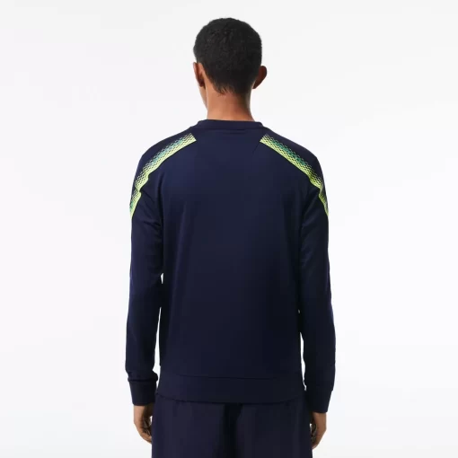 Sweatshirt Homme Tennis Classic Fit Bandes Siglees | Lacoste Flash Sale