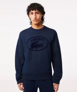 Sweatshirt Homme Relaxed Fit En Coton Biologique | Lacoste Best Sale